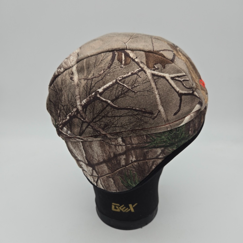 Huntworth Beanie Cap Skull Hat Hunting Blaze Safety Orange Reversible Stretch - Picture 5 of 10